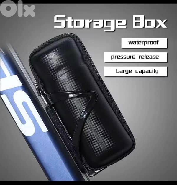 Case storage, water bottle cage 0