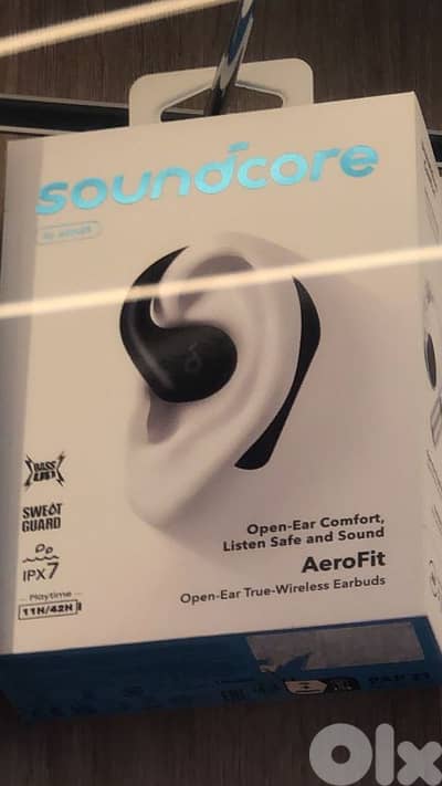 Anker aerofit earbuds black