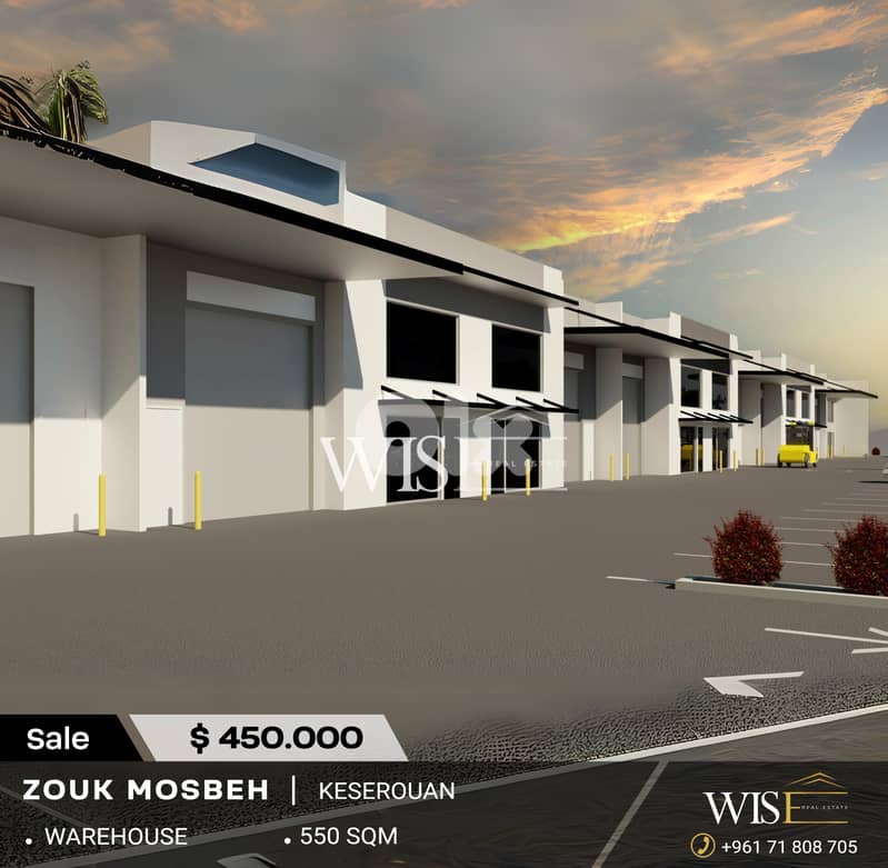 Warehouse for Sale – Zouk Mosbeh! 0