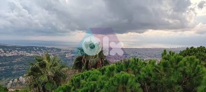 Hot deal/prime Land+sea view 4sale in beit Mery-أرض للبيع في بيت مري
