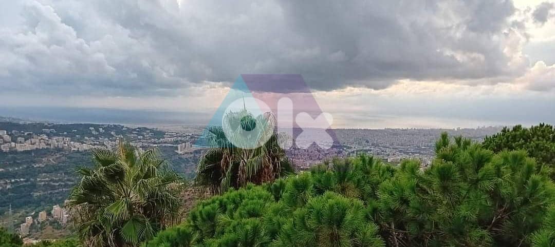 Hot deal/prime Land+sea view 4sale in beit Mery-أرض للبيع في بيت مري 0