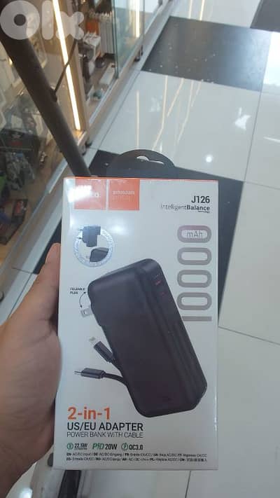 Hoco j126 2 in 1 10000mah power bank
