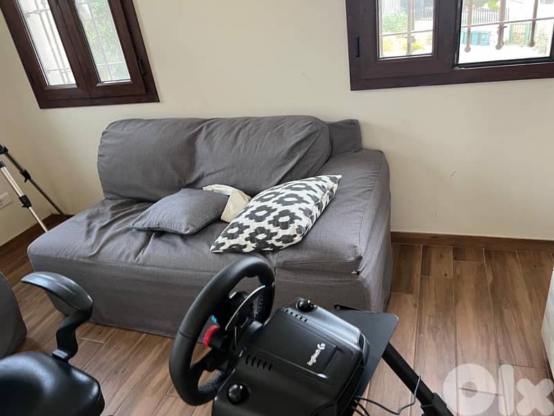 10 Seater Corner Sofa 3.6x3.6m with Cover 2