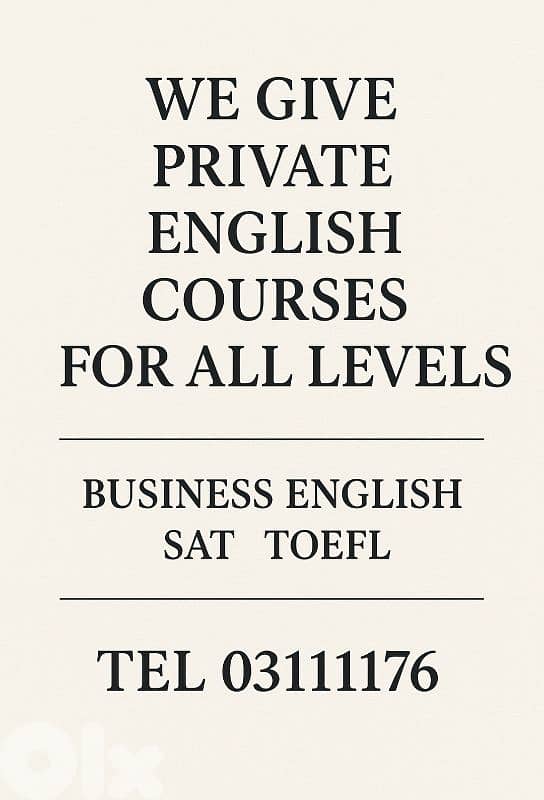 English courses 0