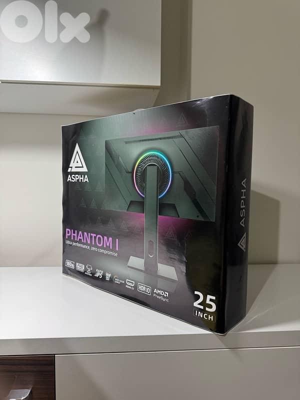 Aspha Gaming Monitor (180Hz, 25”, IPS) 1