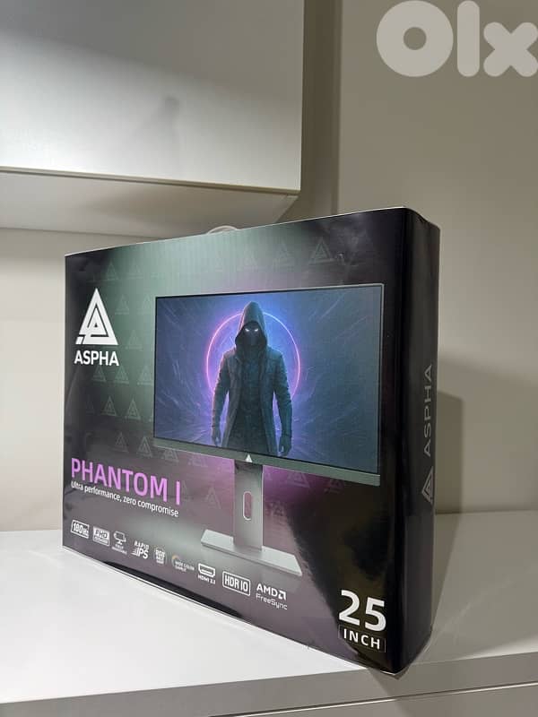 Aspha Gaming Monitor (180Hz, 25”, IPS) 2
