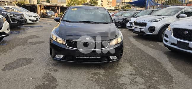 Kia Cerato 2017 company source black color f. o like new