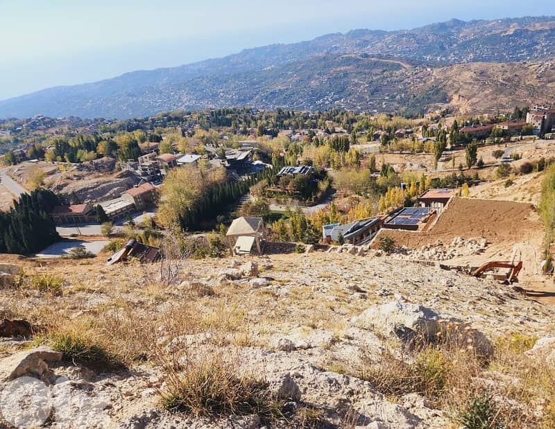 LAND in TILAL FAQRA with OPEN Viewأرض في فقرا ٥٨٥ م٢ 3