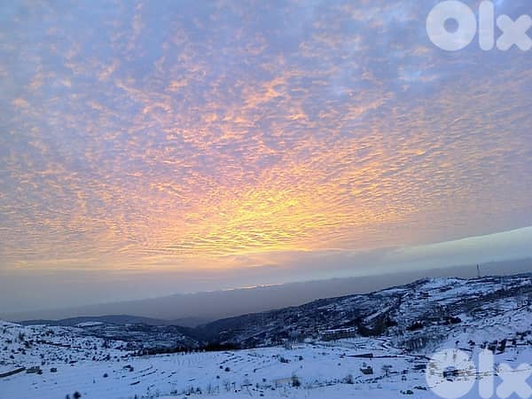 LAND in CHABROUH with Panoramic Viewأرض في شبروح ١٢٠٠٠ م٢ 3