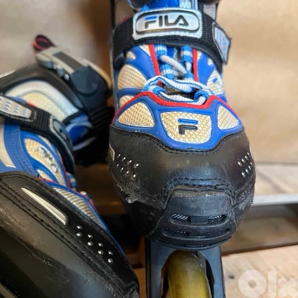 Fila Kids Blue Roller Skate (32-35) -Patin 4