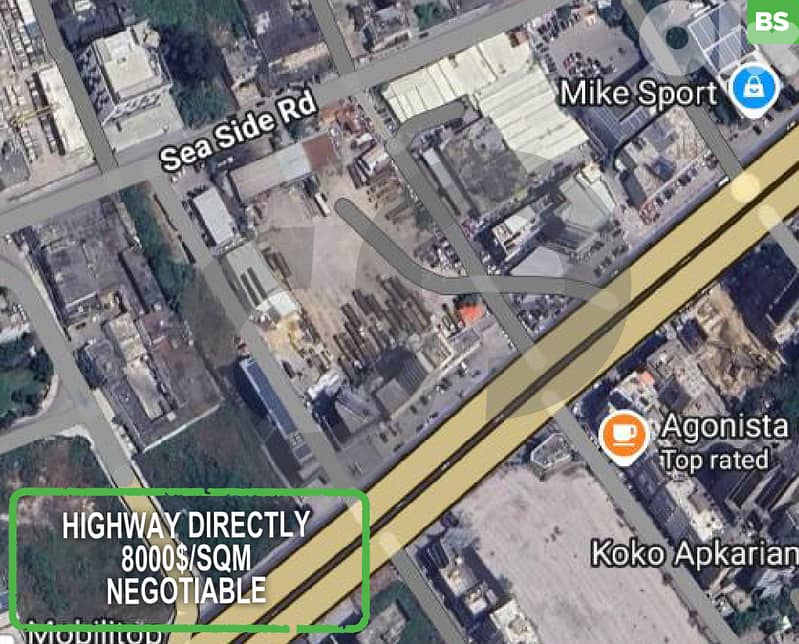 Prime Land Directly on Highway in Zalka REF#BS126401 0