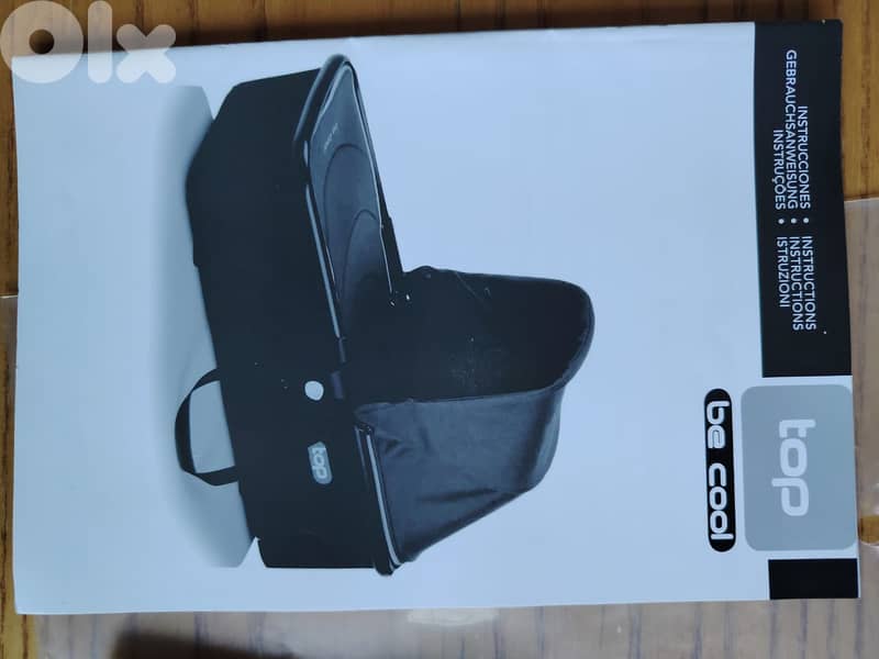 Be Cool Stroller: buggy + carrycot + car seat. All 3 in 1 14