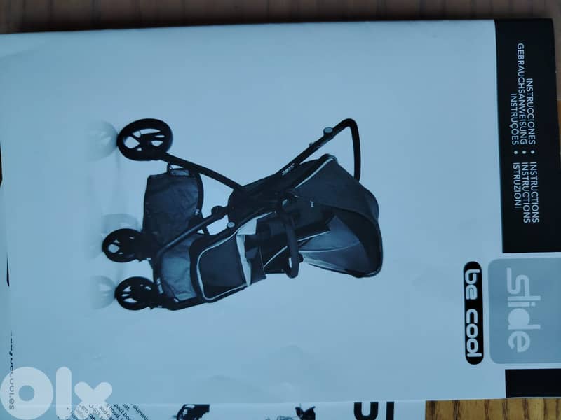 Be Cool Stroller: buggy + carrycot + car seat. All 3 in 1 15