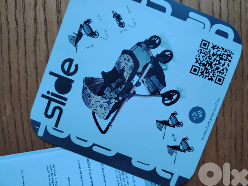 Be Cool Stroller: buggy + carrycot + car seat. All 3 in 1 18