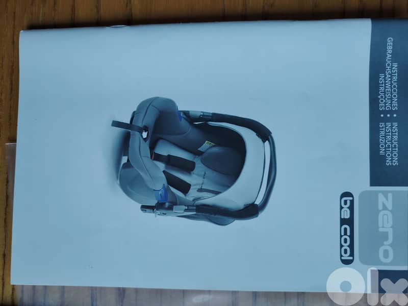 Be Cool Stroller: buggy + carrycot + car seat. All 3 in 1 19