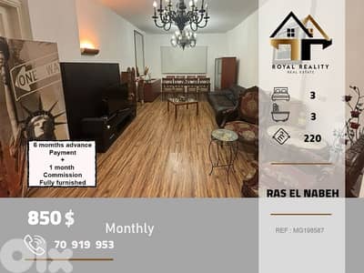 apartments for rent in ras el nabaa beirut شقق للايجار في رأس النبع