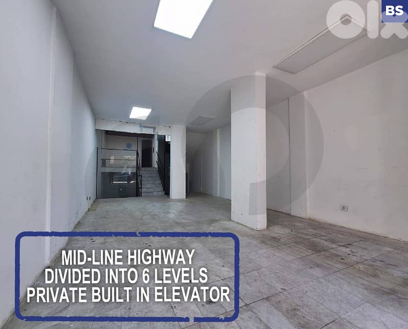 Shop for Rent in Zalka | Prime Location | 6 Floors REF#BS126404 0