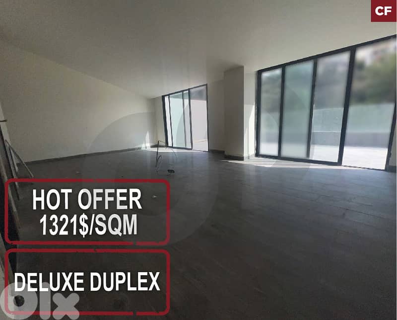 Brand new duplex, open view in Mansourieh REF#CF125966 0