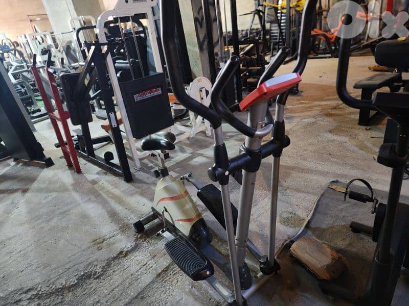 Elliptical Bike machine Geo Gym Equipment معدات رياضية متنوعة 1