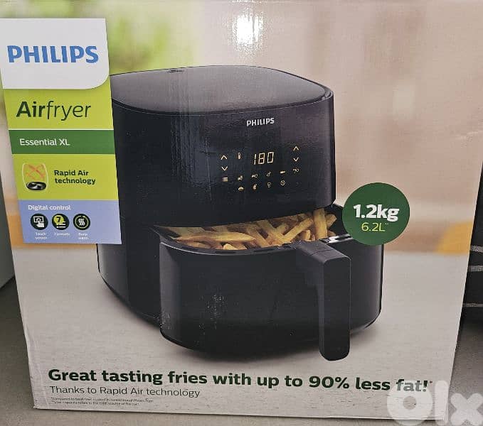 Philips Essential XL Air Fryer – Brand New (Never Used) 0