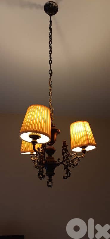 bronze chandelier 2
