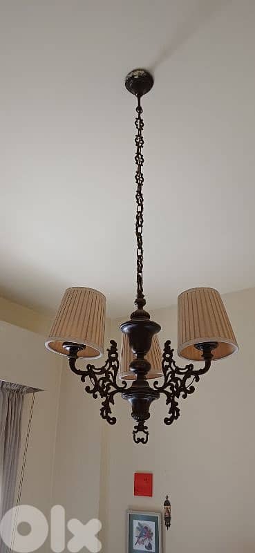 bronze chandelier 3