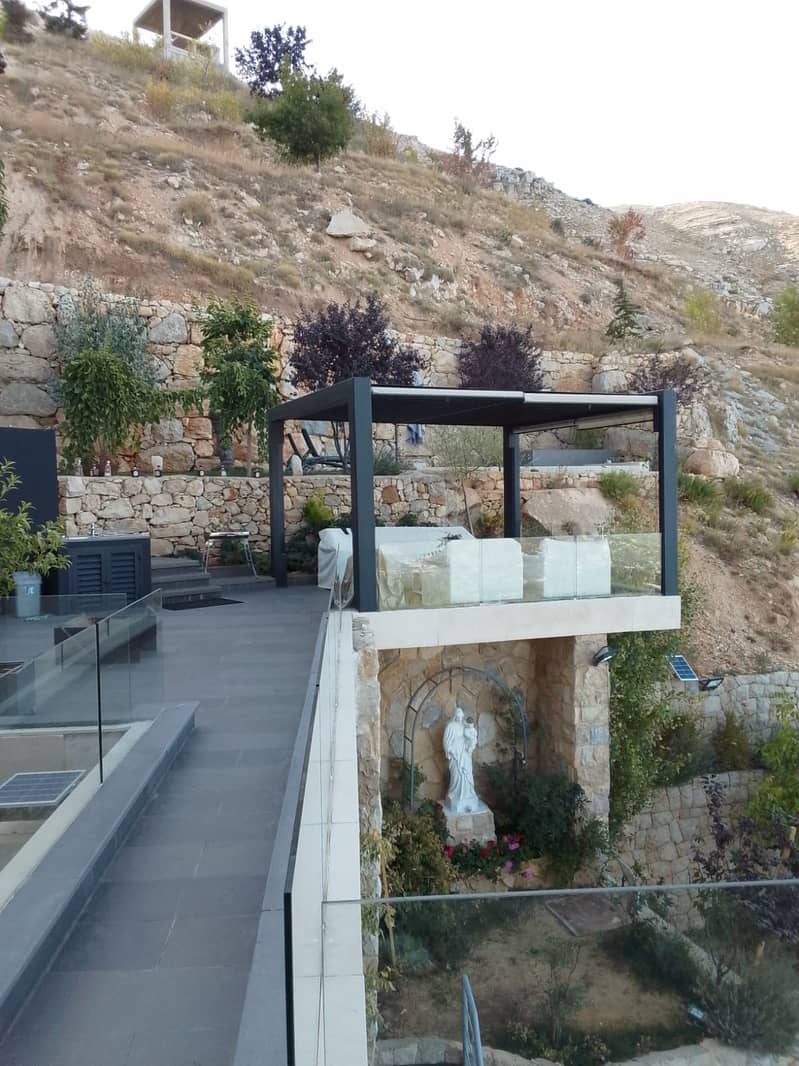 132 sqm + 300 sqm Terrace luxurious Chalet for sale in Tilal Faqra 5