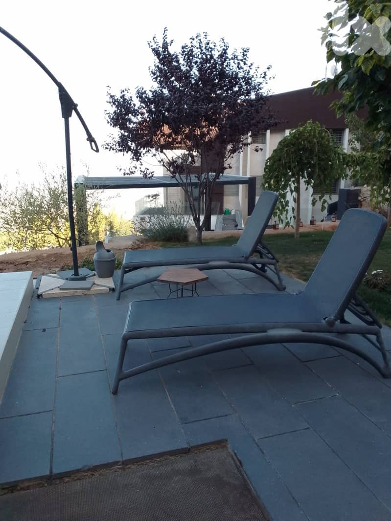 132 sqm + 300 sqm Terrace luxurious Chalet for sale in Tilal Faqra 6