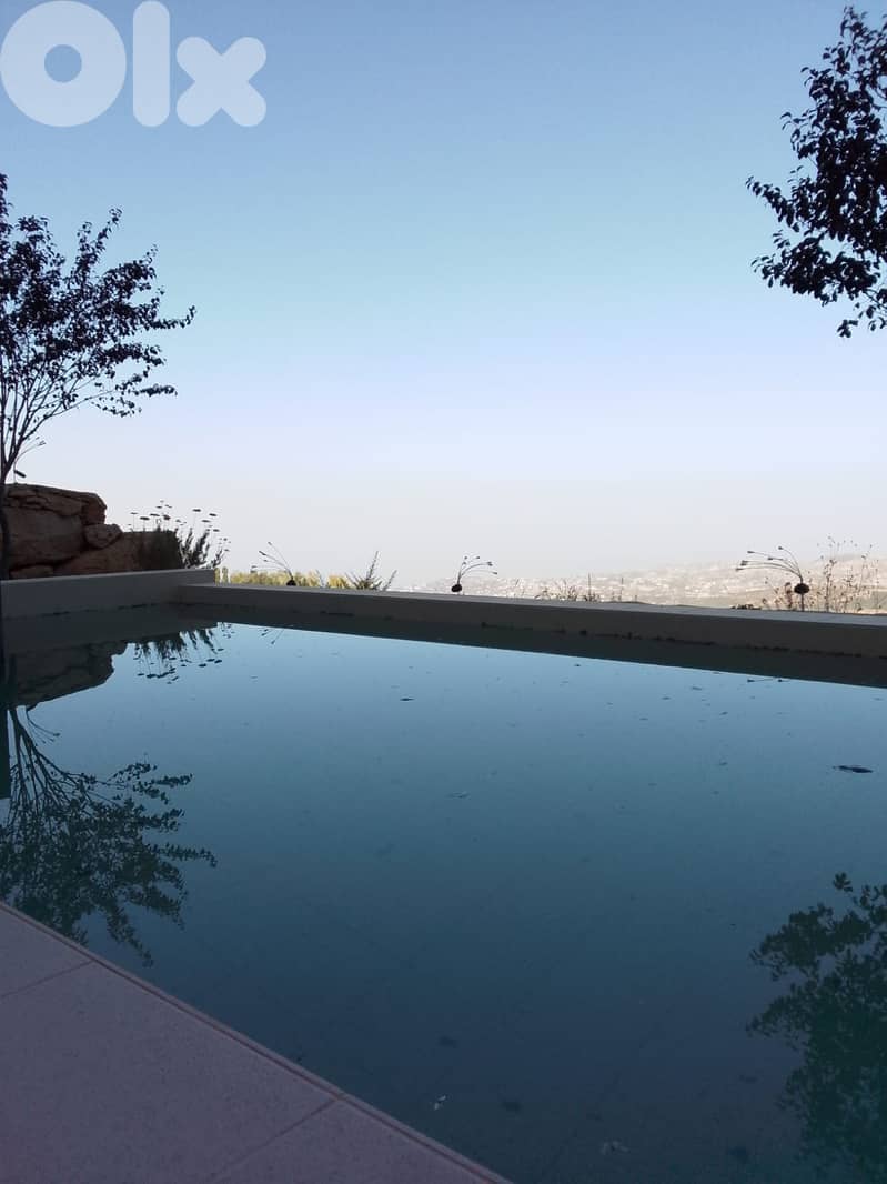 132 sqm + 300 sqm Terrace luxurious Chalet for sale in Tilal Faqra 8