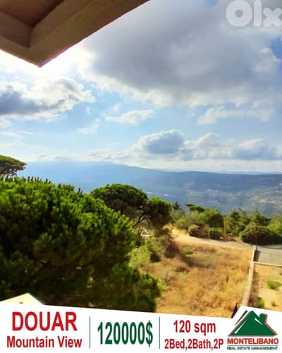 Fully Furnished 120 sqm Apartment For Sale in Douar (دوار)+ View