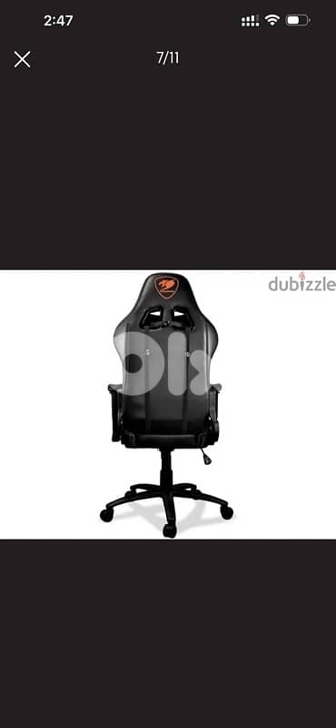 Cougar Armor one Gaming Chair Blue-Orange 4