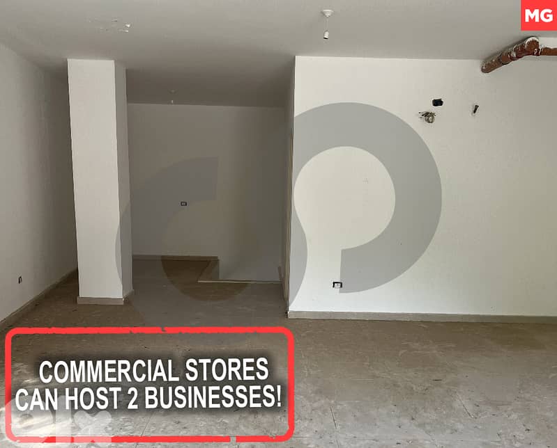 Prime location Commercial Stores in the heart of Batroun REF#MG126439 0