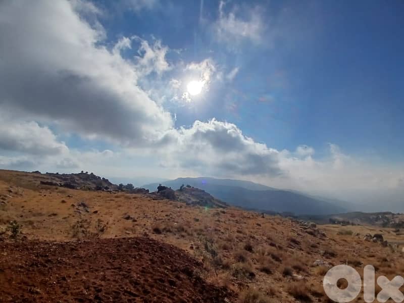 L19259 - 2,505 SQM Land With A Beautiful View For Sale in Zaarour 2