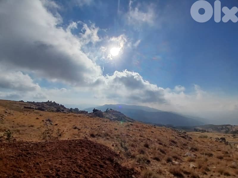 L19260 - 6,000 SQM Land With A Beautiful View For Sale in Zaarour 1