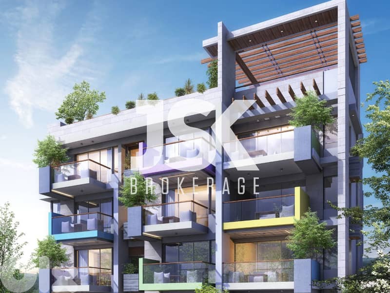 L19266 - Under-Construction Studio For Sale in Batroun 0