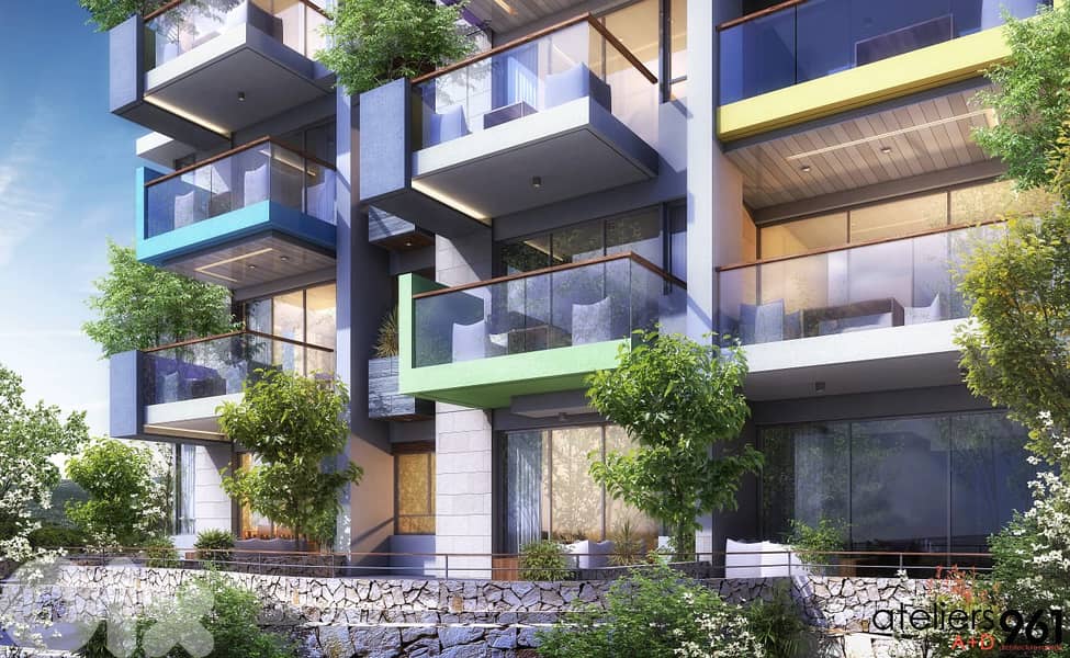 L19266 - Under-Construction Studio For Sale in Batroun 2