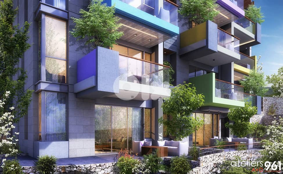 L19266 - Under-Construction Studio For Sale in Batroun 4