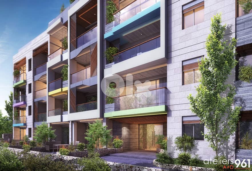 L19266 - Under-Construction Studio For Sale in Batroun 6