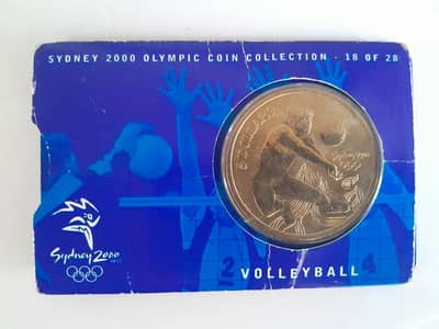 volleyball Sydney Olympics 2000 collectible 18/28 weight 20. g