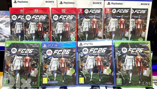 FC 26 PS4 Ps5 Nintendo Switch & 2 / Xbox One & Series X (New)