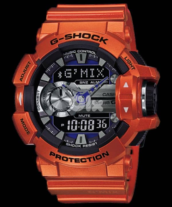 CASIO G-SHOCK GBA-400-4B Bluetooth. 0
