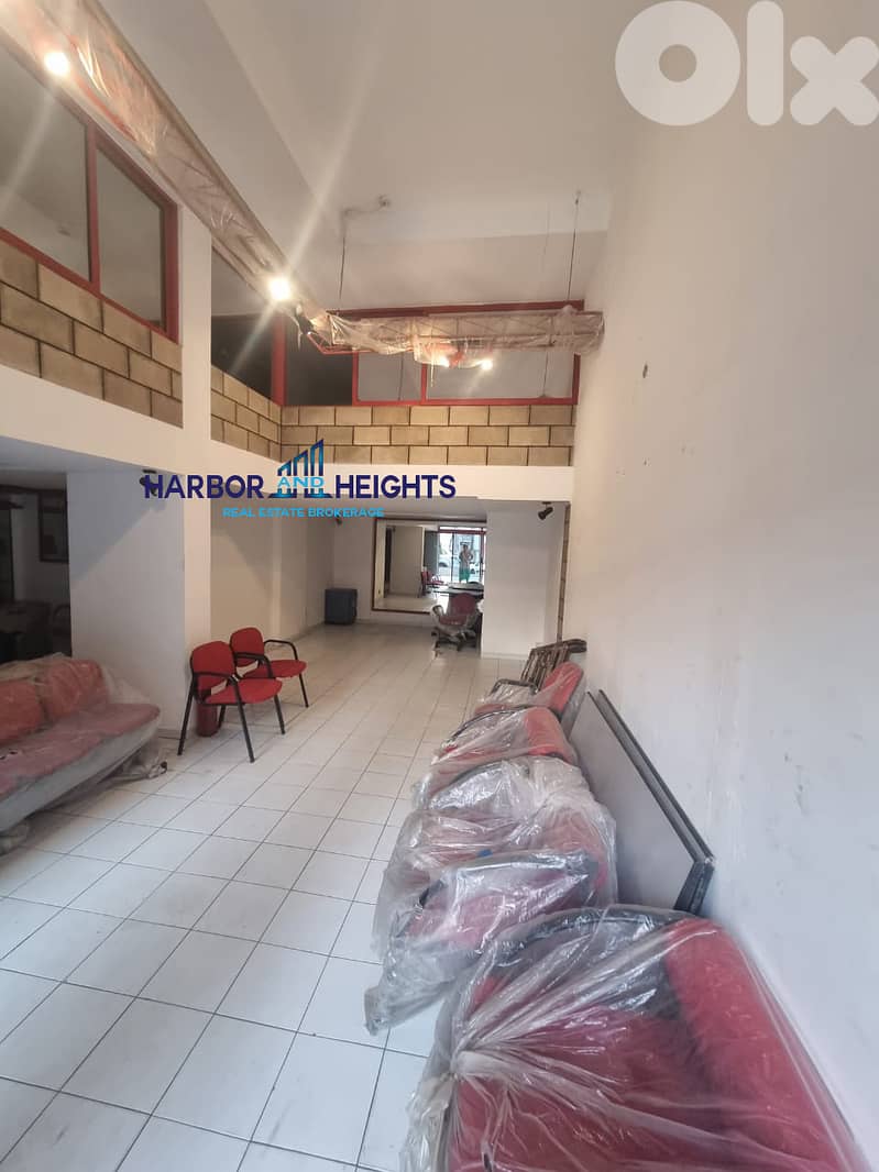 Shop for rent In Horsh Tabet  محل  للإيجار في منطقة حرش ثابت 0