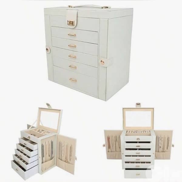 large jewelry leather box 2