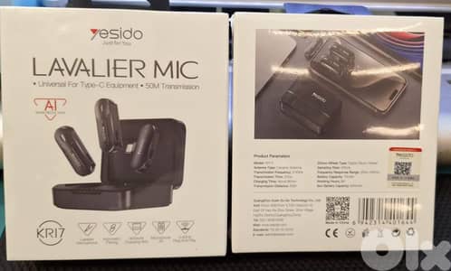 YESIDO LAVALIER MIC UNIVERSAL FOR TYPE-C