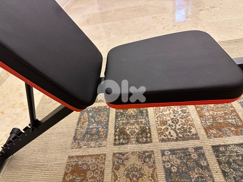 new dumbbells and bench 1