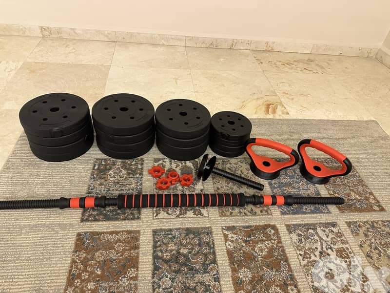 new dumbbells and bench 4