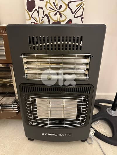 gaz and electric heater