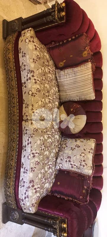 قطعة steel خشب زين  توصاية كبيرة شبه جديدة 0