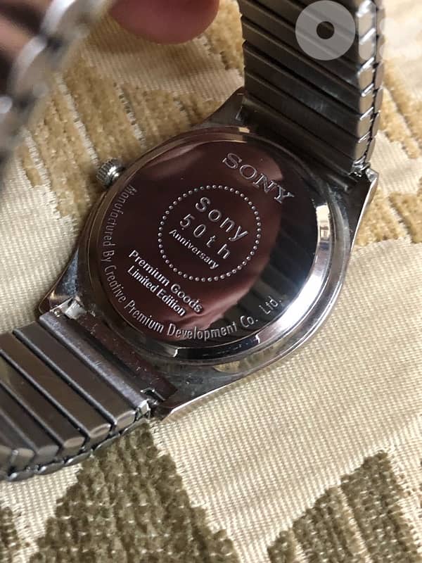 Sony Watch Limited Edition Made in Japan 34mm 2