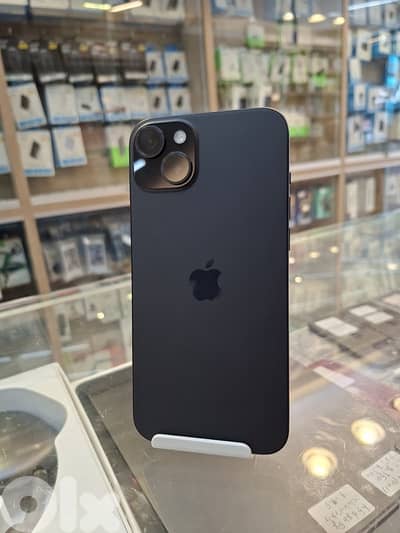Used iphone 15 plus 128 gb  black